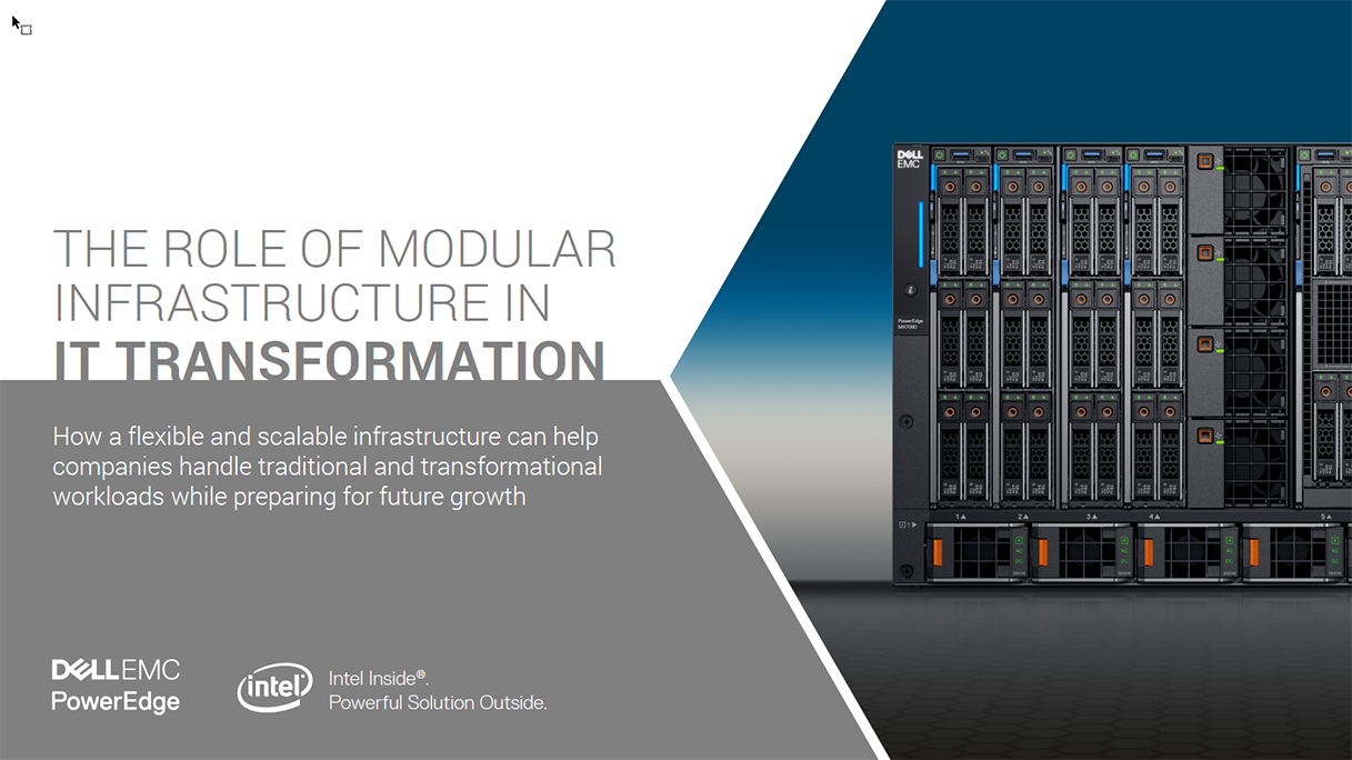 Dell Modular Infrastructure