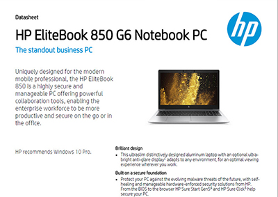 EliteBook 850 G6 Notebook PC