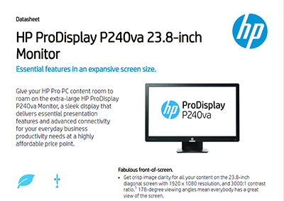 ProDisplay P240va 23.8-inch Monitor