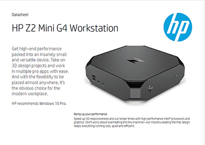 Z2 Mini G4 Workstation