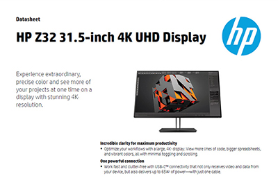 Z32 31.5-inch 4K UHD Display