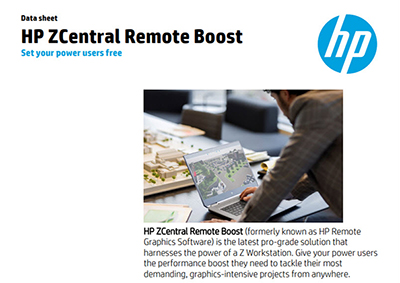 ZCentral Remote Boost 2020 Datasheet
