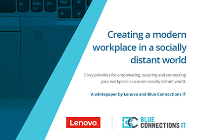 Creating a modern workplace in a socially distant world