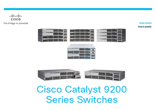 Datasheet: Cisco Catalyst 9200L Switches