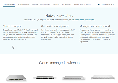 Cisco Business Switching