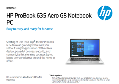 HP ProBook 635 Aero G8 Notebook