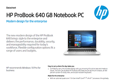 HP ProBook 640 G8 Notebook