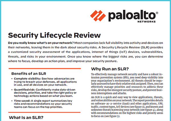 Solution Brief: Security Lifecycle Review