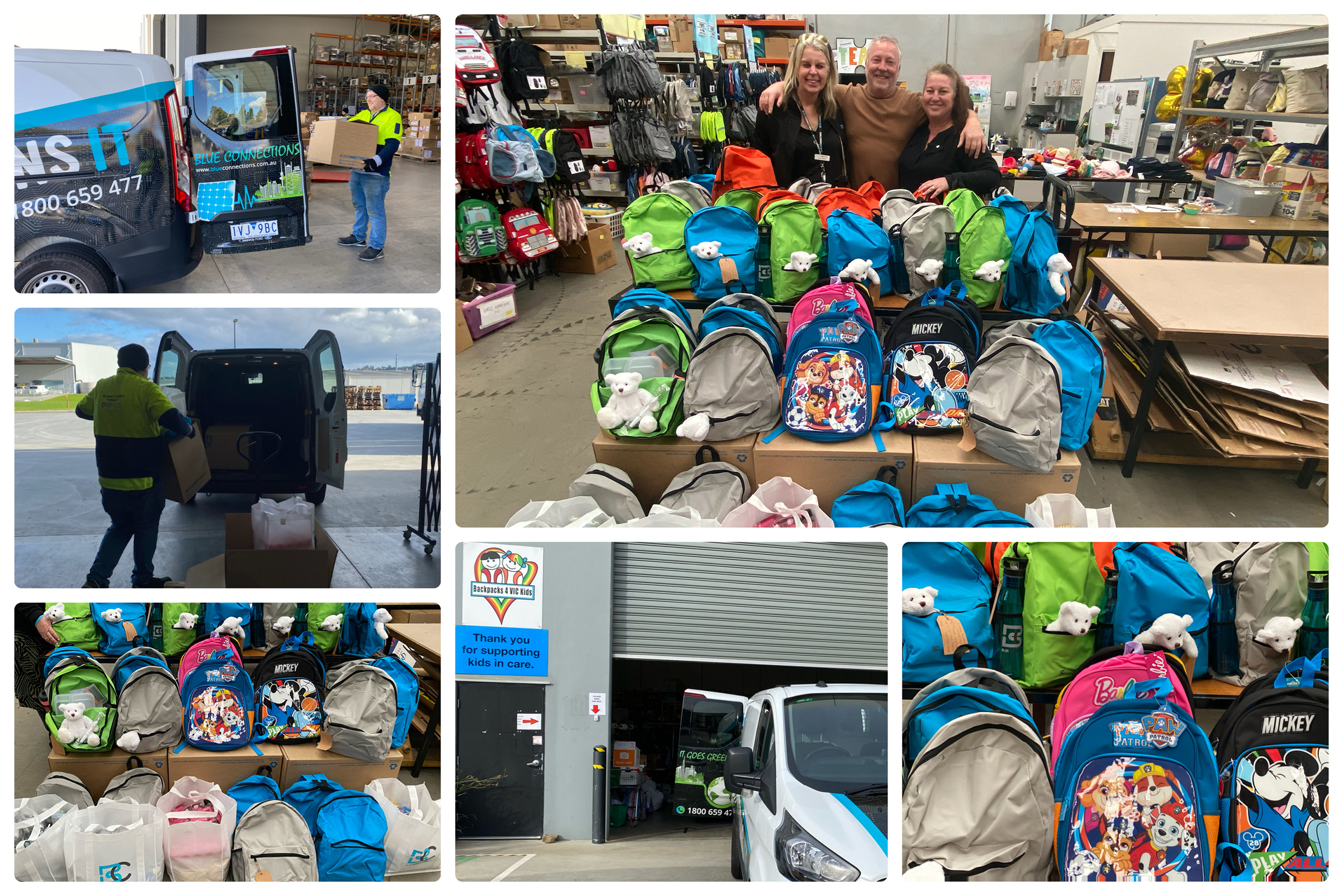 Backpacks 4 VIC Kids